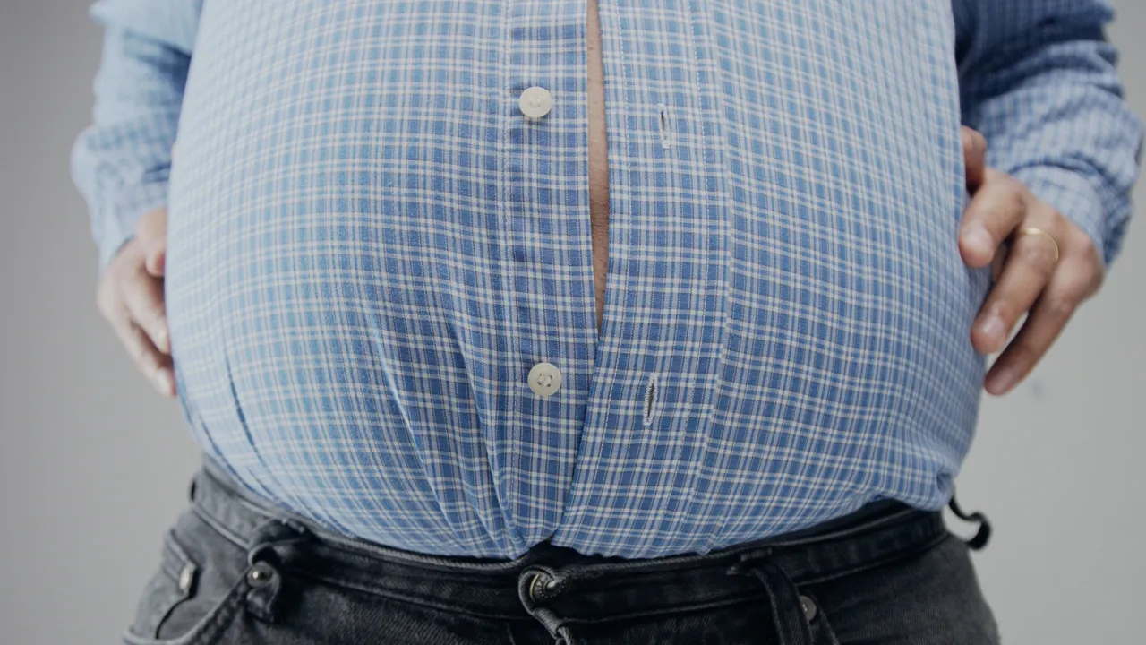 obese person
