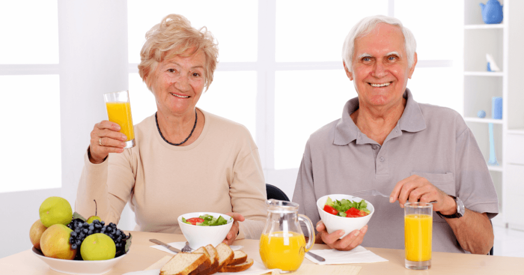 mild cognitive impairment patients eating healthy