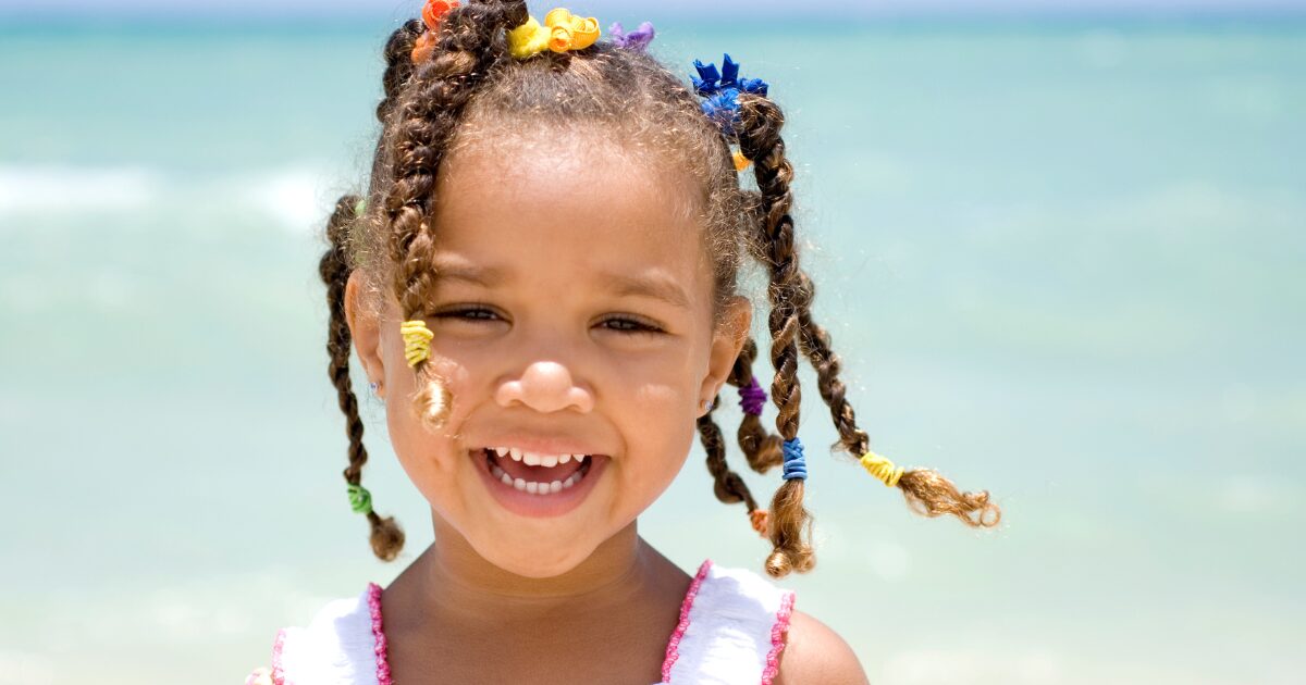kid with adhd smiling